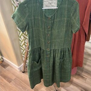 NPL Mama Green Plaid